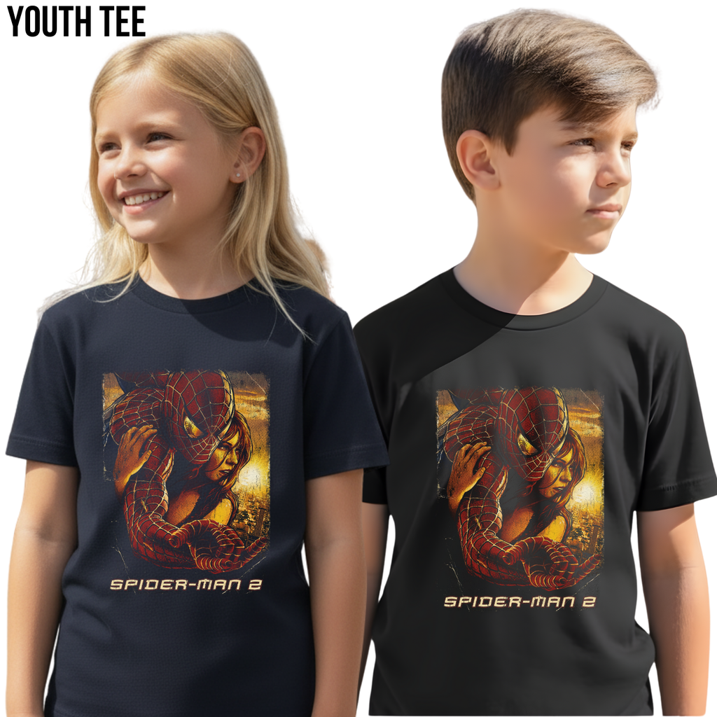 Spider-Man 2 MJ & Spidey Shirt - Tobey Maguire Spider-Man Graphic