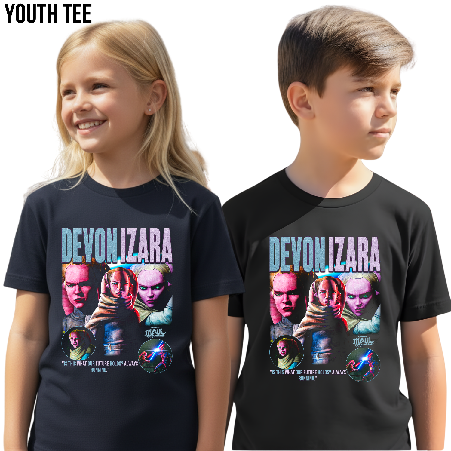 Vintage Devon Izara Maul Shadow Lord Shirt: Star Wars Devon Izara Tee