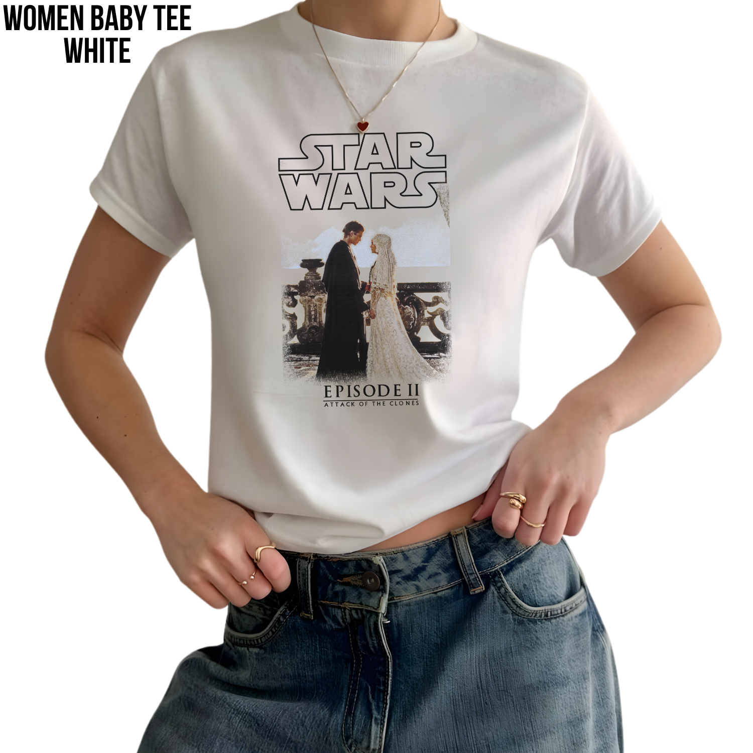 Star Wars Attack of the Clones Shirt - Anakin Padmé Wedding Tee