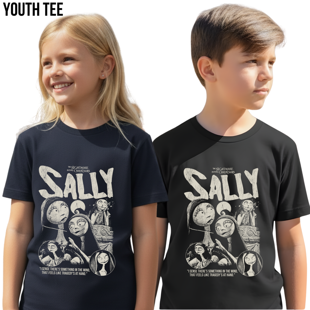 Sally Shirt – Nightmare Before Christmas Sally Vintage Bootleg Graphic Shirt, Sally Rag Doll Portrait Tee, Disney Halloween Fan Gift, Tim Burton Movie Merch