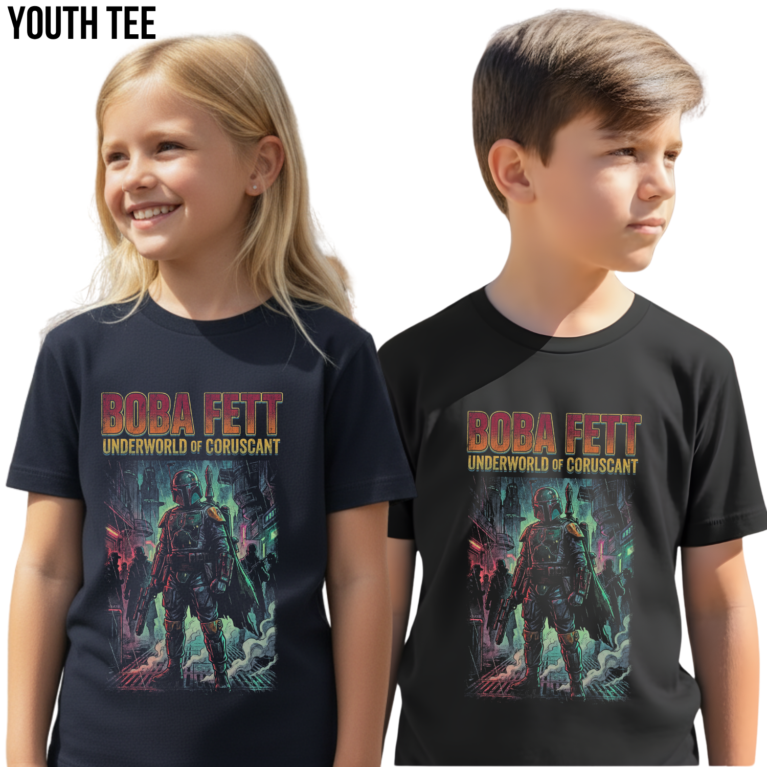 Boba Fett Shirt – Star Wars Bounty Hunter Shirt, Vintage Star Wars Tee