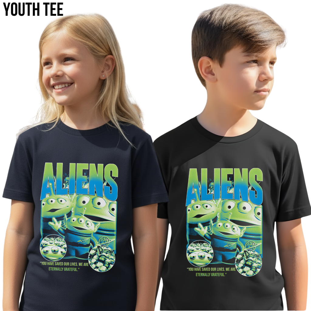 Toy Story Aliens Shirt – The Claw Graphic Tee, Toy Story Little Green Men Fan Gift, Pixar Disney Shirt, Eternally Grateful Tee