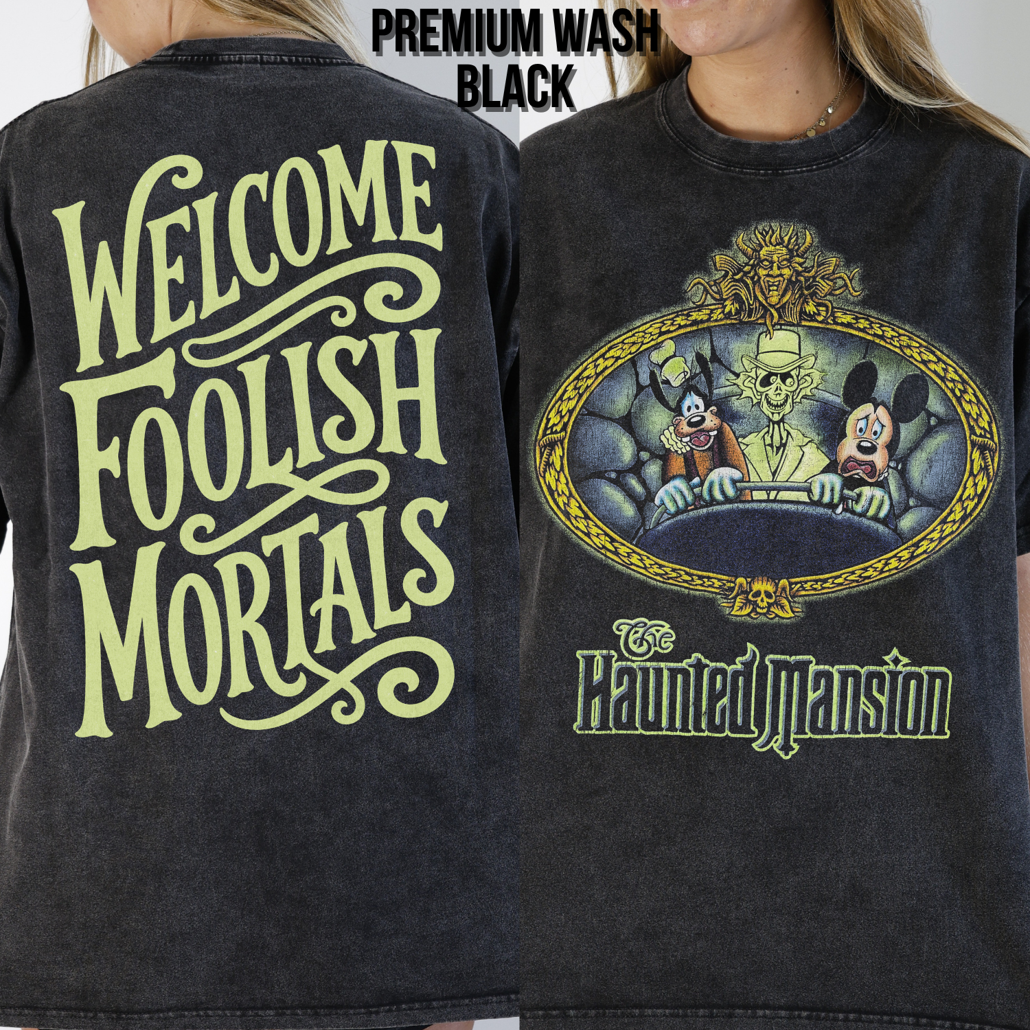 Disneyland Haunted Mansion Shirt - Mickey and Friends Haunted Mansion Tee