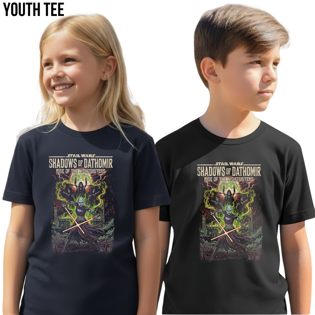 Star Wars Shadows of Dathomir Shirt – Asajj Ventress Nightsisters Vintage Comic Tee