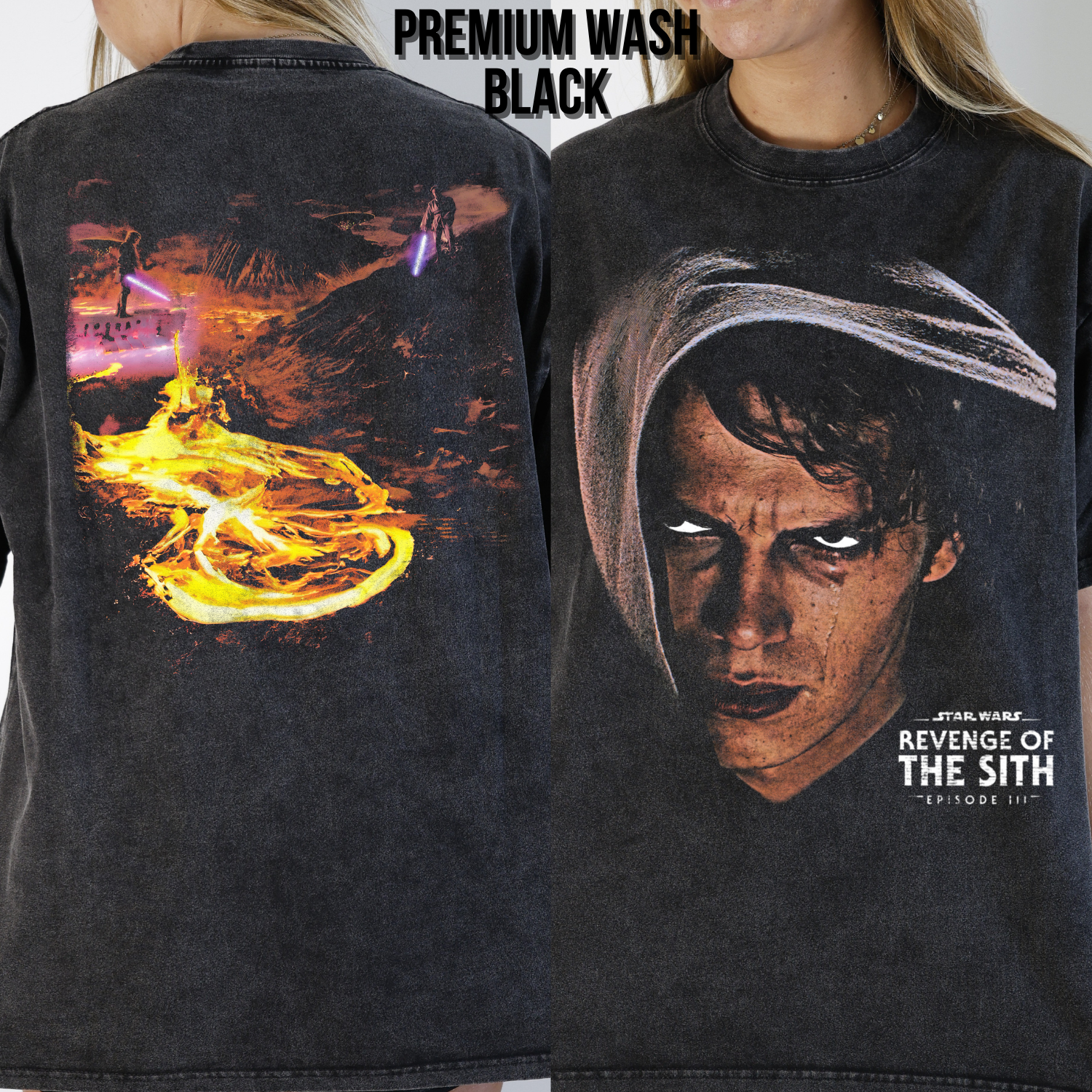Star Wars Revenge of the Sith Shirt: Anakin Skywalker Mustafar Tee
