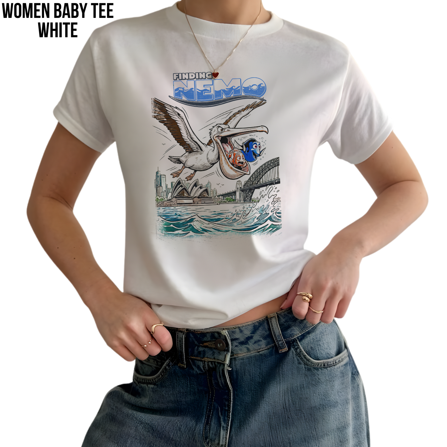 Finding Nemo Shirt – Vintage Marlin & Dory Sydney Rescue Tee