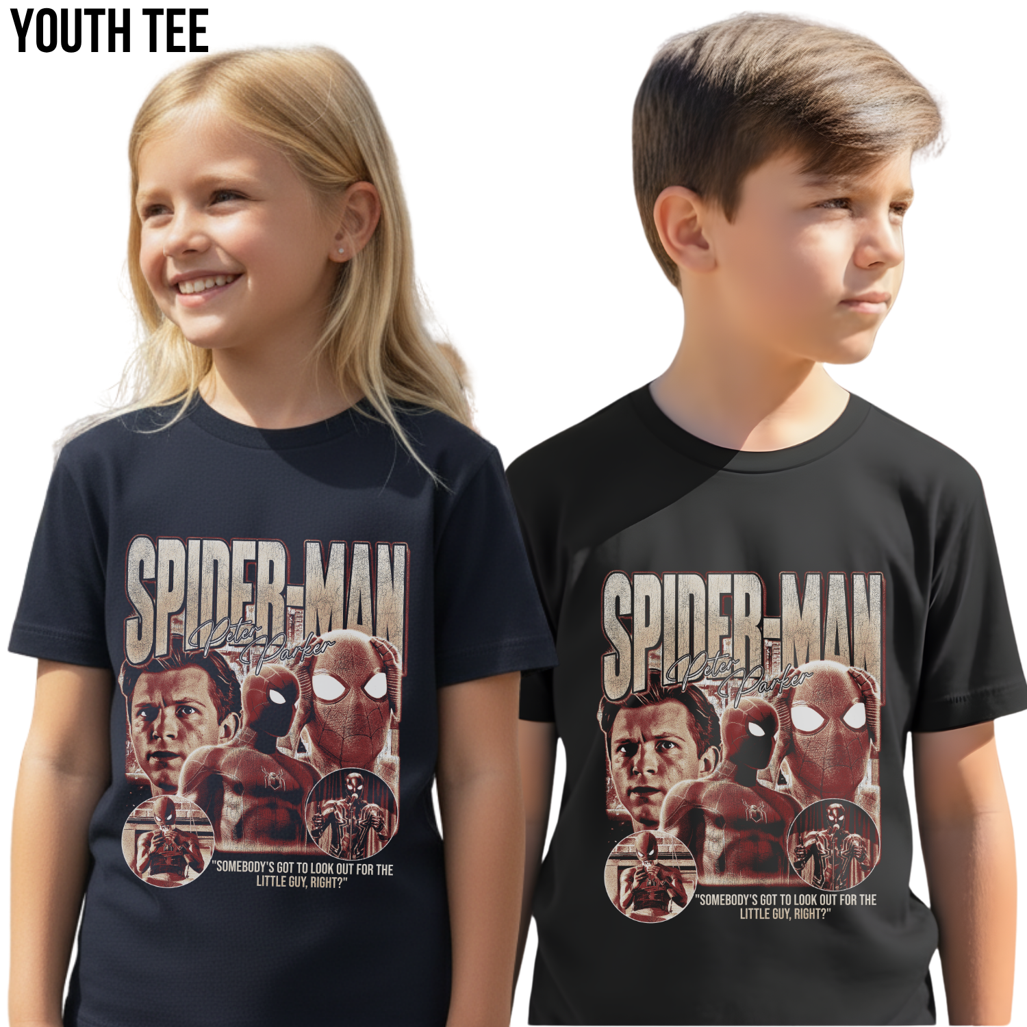Peter Parker Spider-Man Shirt: Tom Holland Spider-Man Tee, Marvel Spider Man Shirt, No Way Home Shirt, Disneyworld Marvel Gift