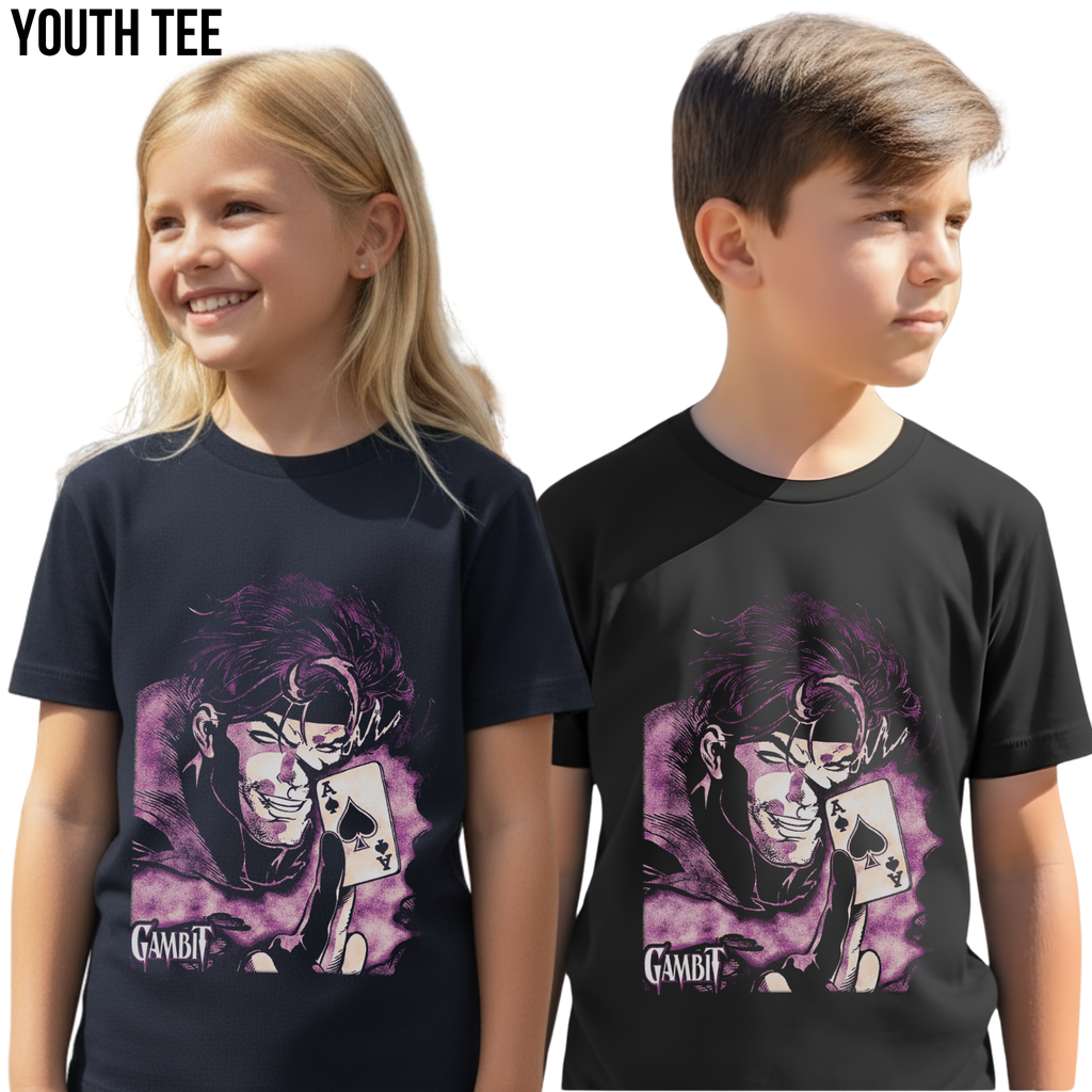 Gambit X-Men Shirt – Gambit Ace of Spades Comic Graphic Tee, Gambit Marvel Fan Gift, Remy LeBeau X-Men Shirt, Marvel Mutant Graphic Tee