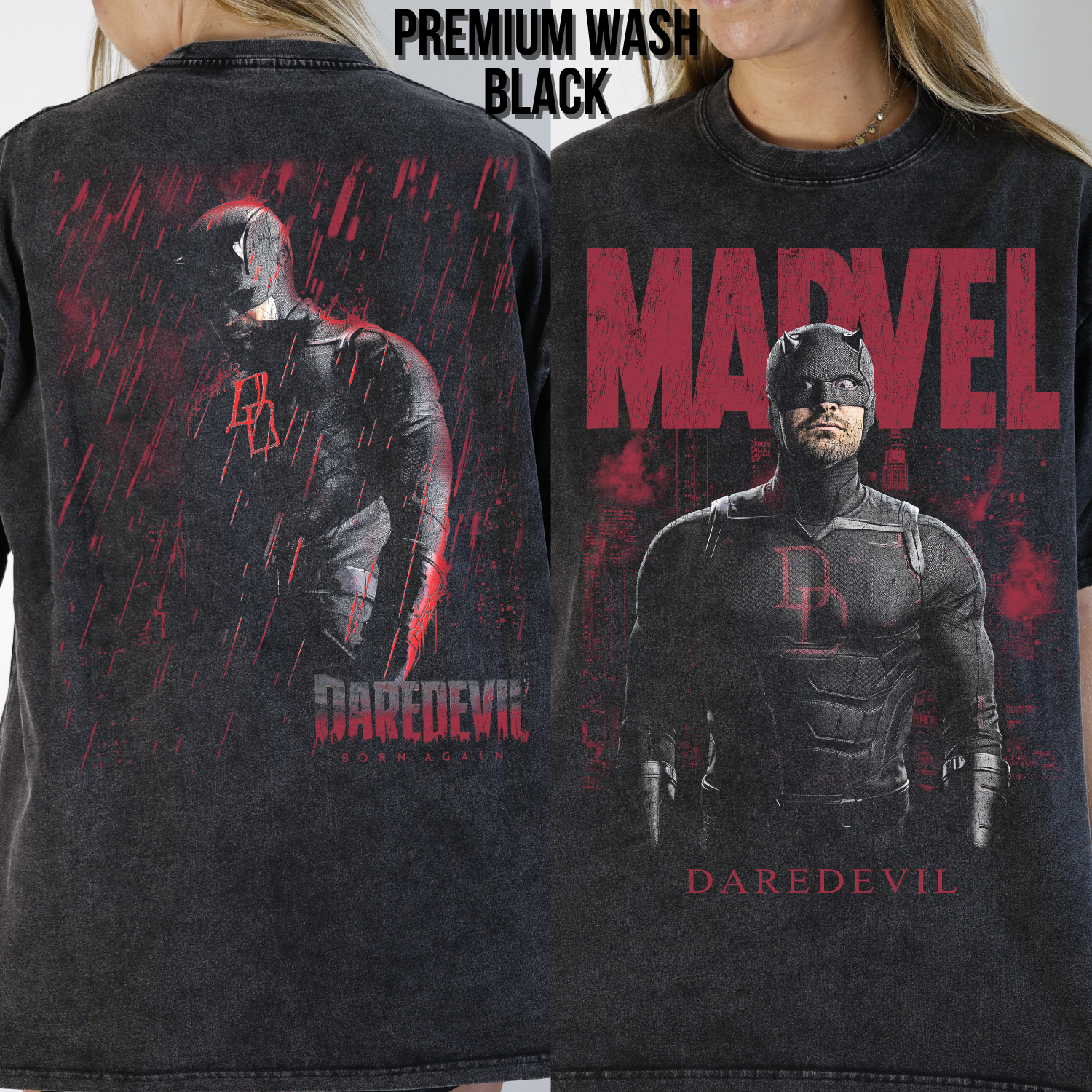 Marvel Daredevil Shirt – Daredevil Born Again Tee