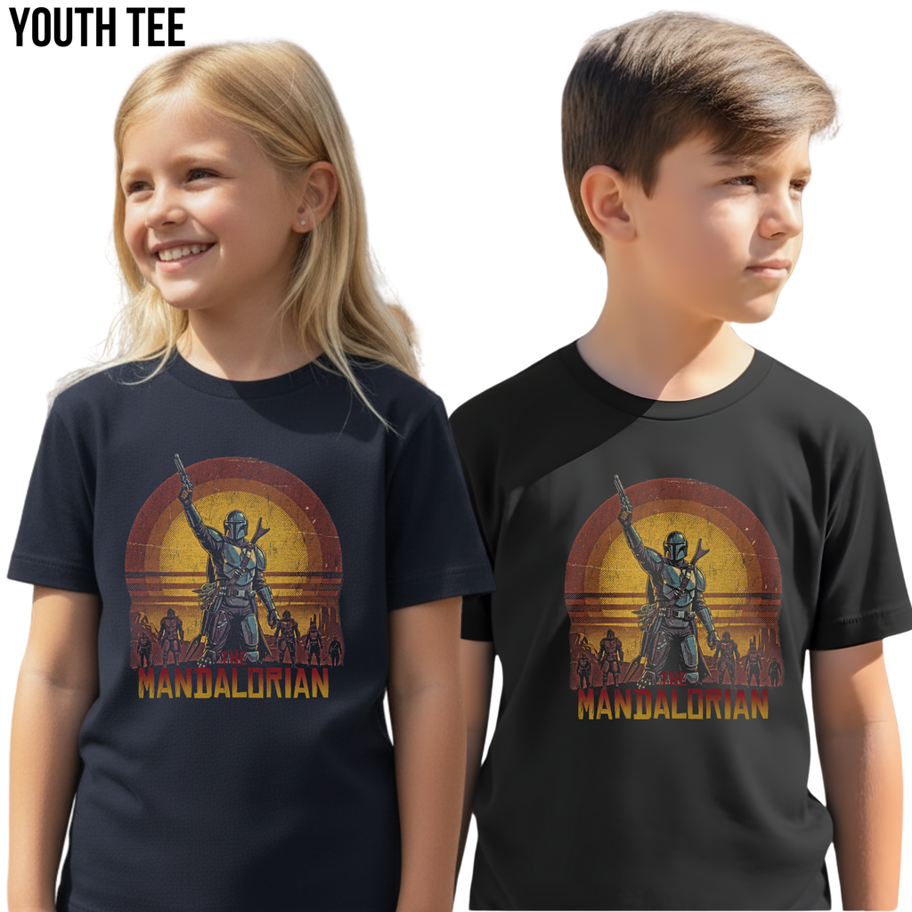 Mandalorian Shirt – Din Djarin Vintage Star Wars Tee
