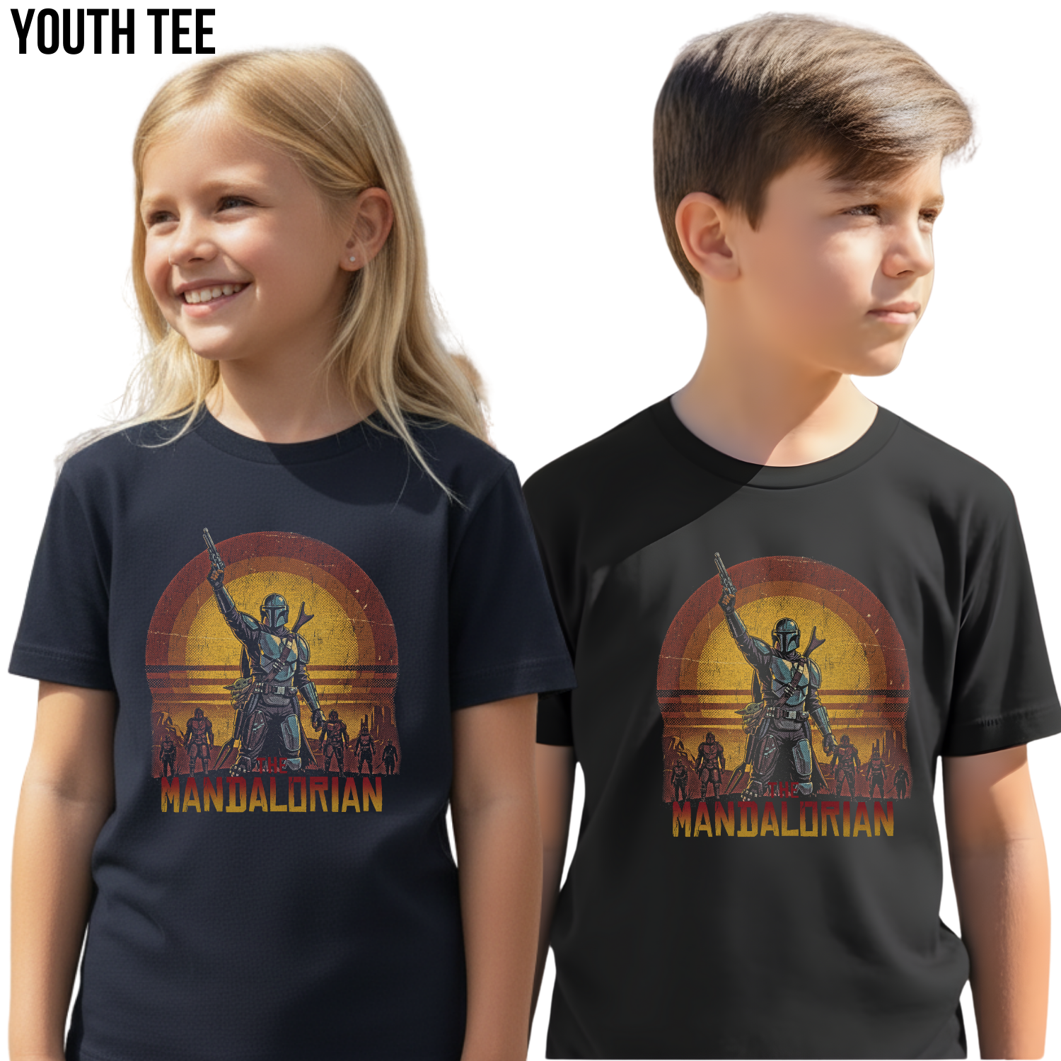 Mandalorian Shirt – Din Djarin Vintage Star Wars Tee