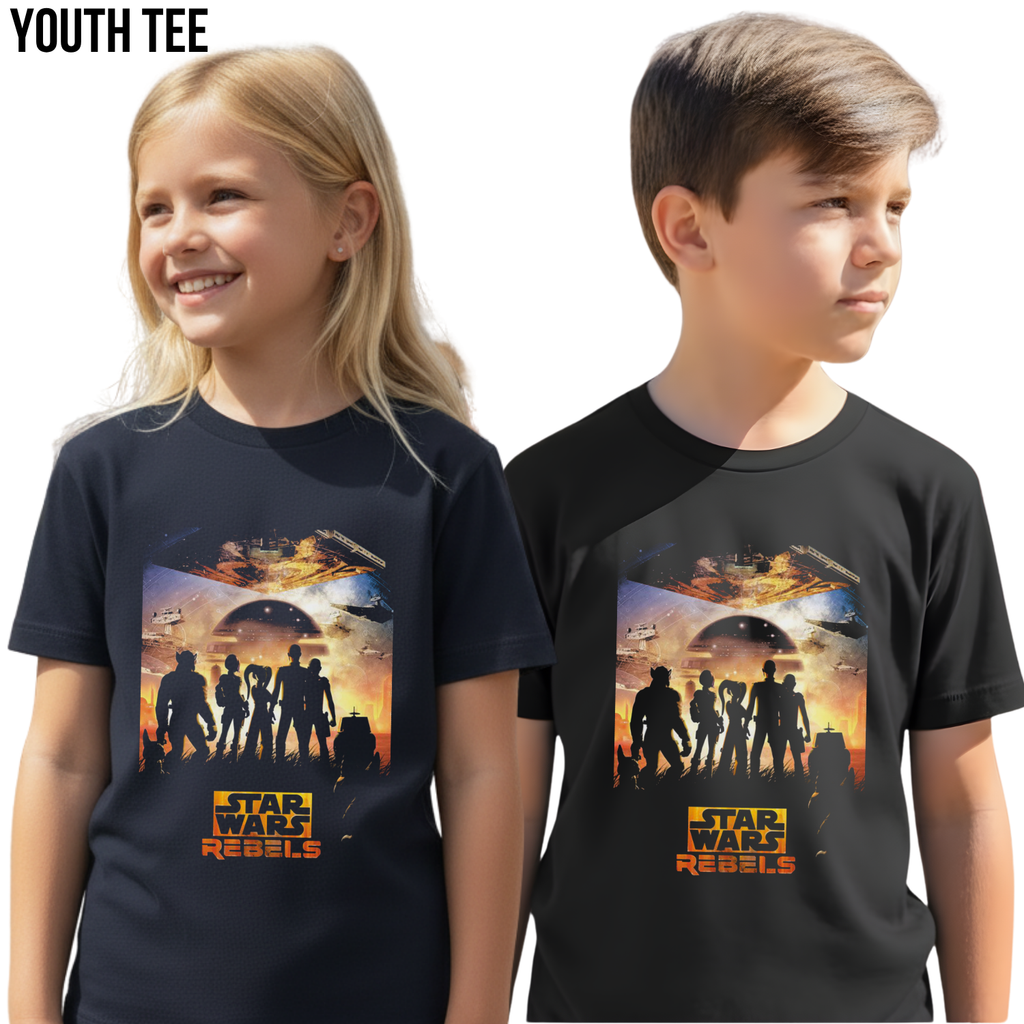 Star Wars Rebels Shirt – Vintage Rebels Tee, Ghost Crew Shirt