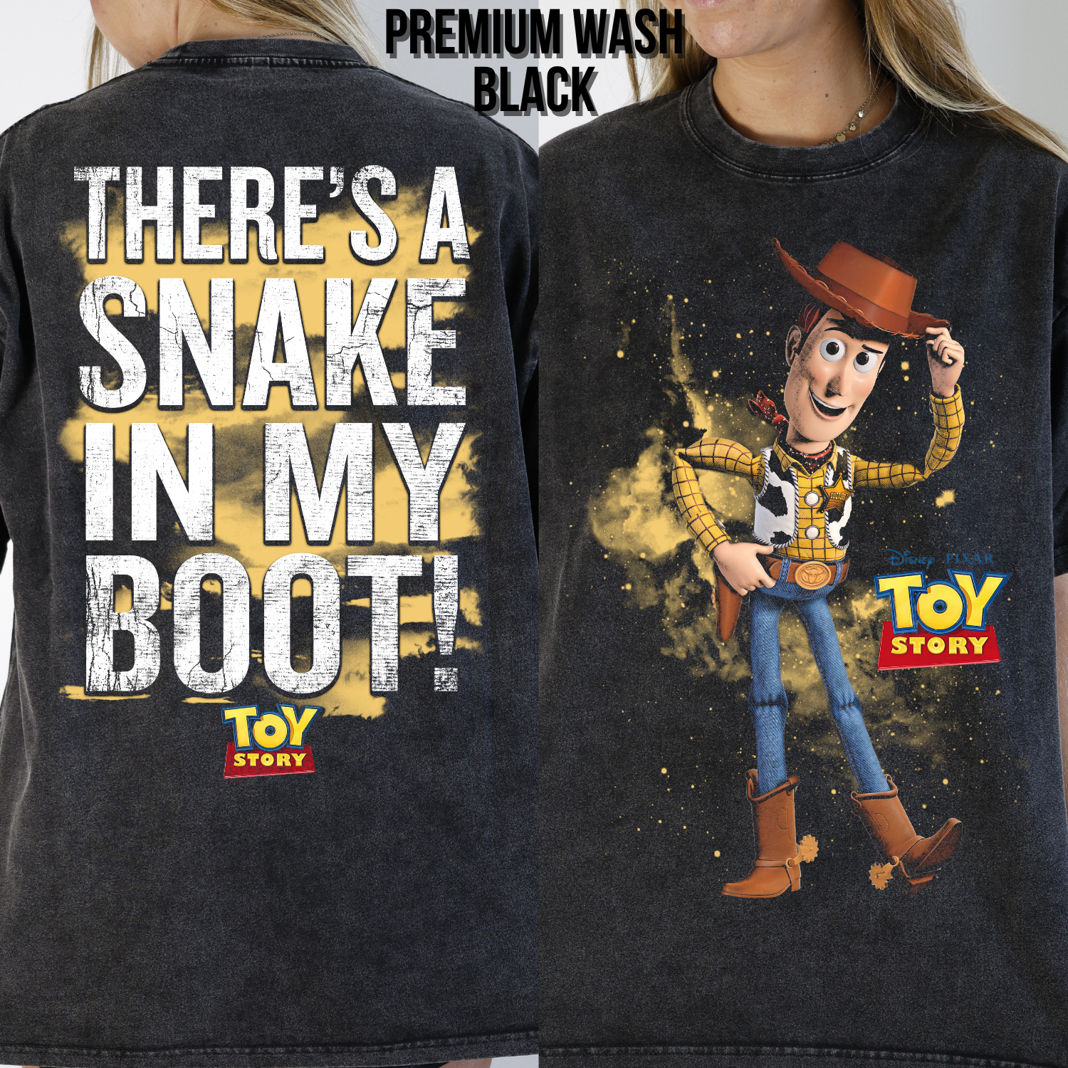 Toy Story Woody Shirt – There’s a Snake in My Boot Tee