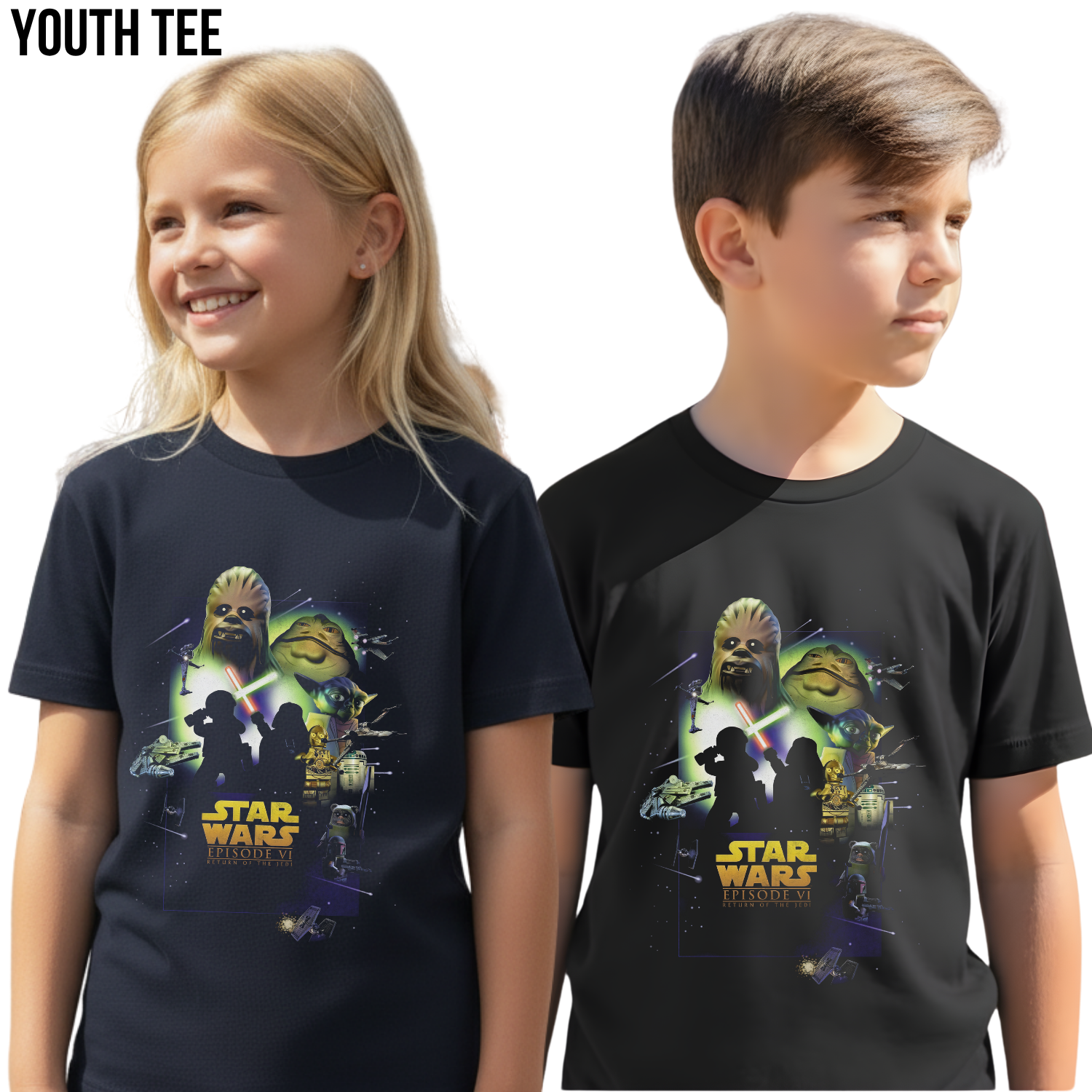 Lego Star Wars Return of the Jedi Shirt – Episode VI Lego Graphic Tee