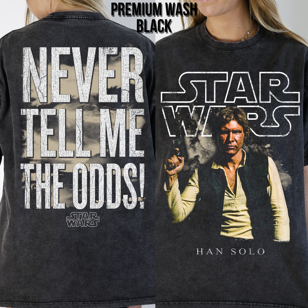Han Solo Shirt – Never Tell Me The Odds Star Wars Tee