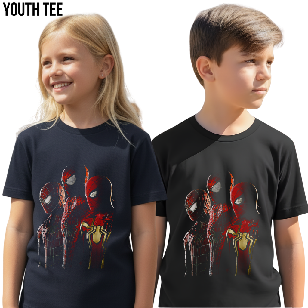 Spider-Man No Way Home Shirt: Tobey Maguire Andrew Garfield Tom Holland Tee, Three Spider Man Shirt, Marvel Spiderverse Gift
