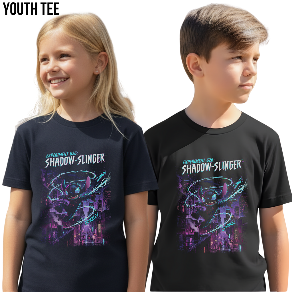 Experiment 626 Stitch Shirt: Stitch Spider-Man Spider-Verse Tee