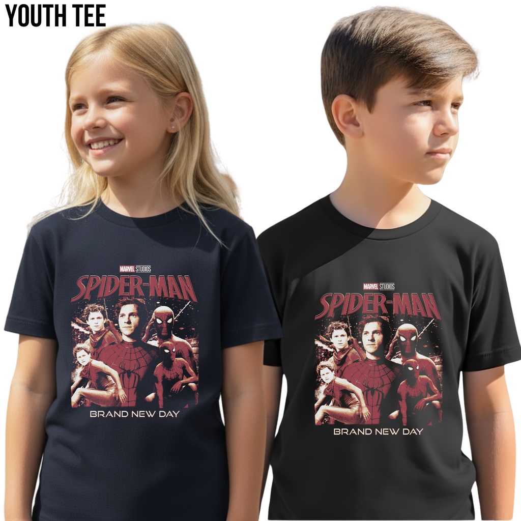 Spider-Man Brand New Day Shirt: Vintage Marvel Spider-Man Graphic