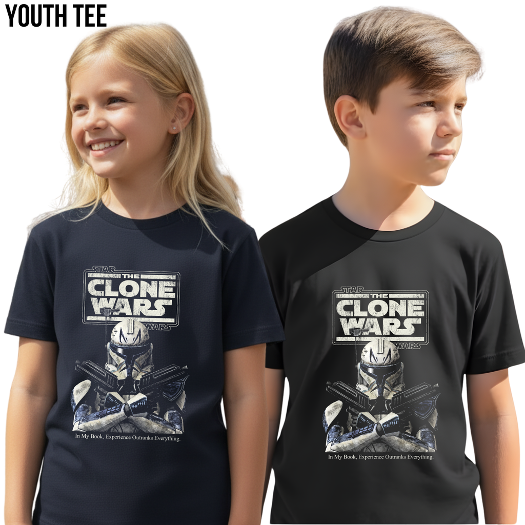Star Wars Captain Rex Shirt – The Clone Wars Tee, 501st Clone Trooper Graphic Tee