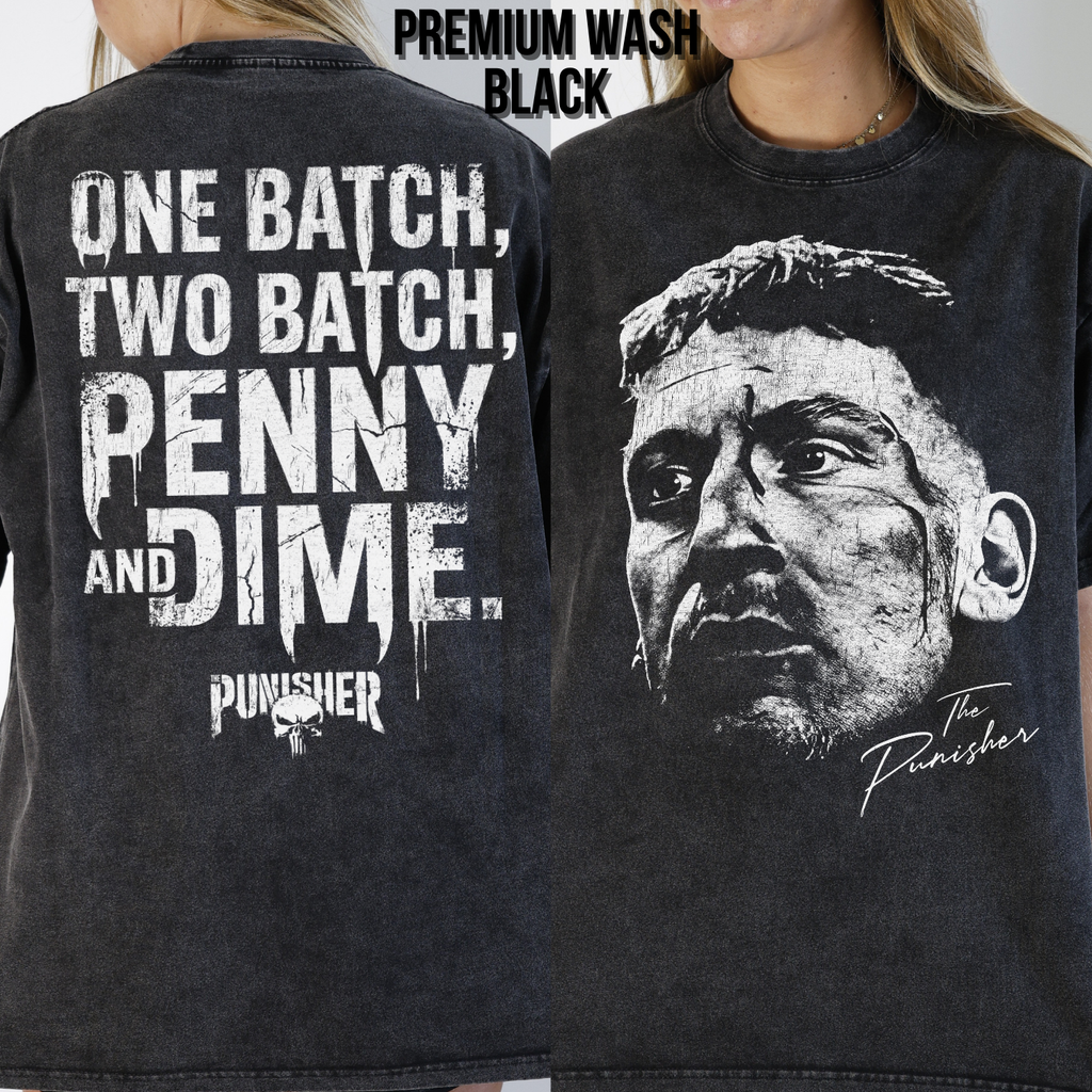 The Punisher Shirt — Penny and Dime Frank Castle Tee