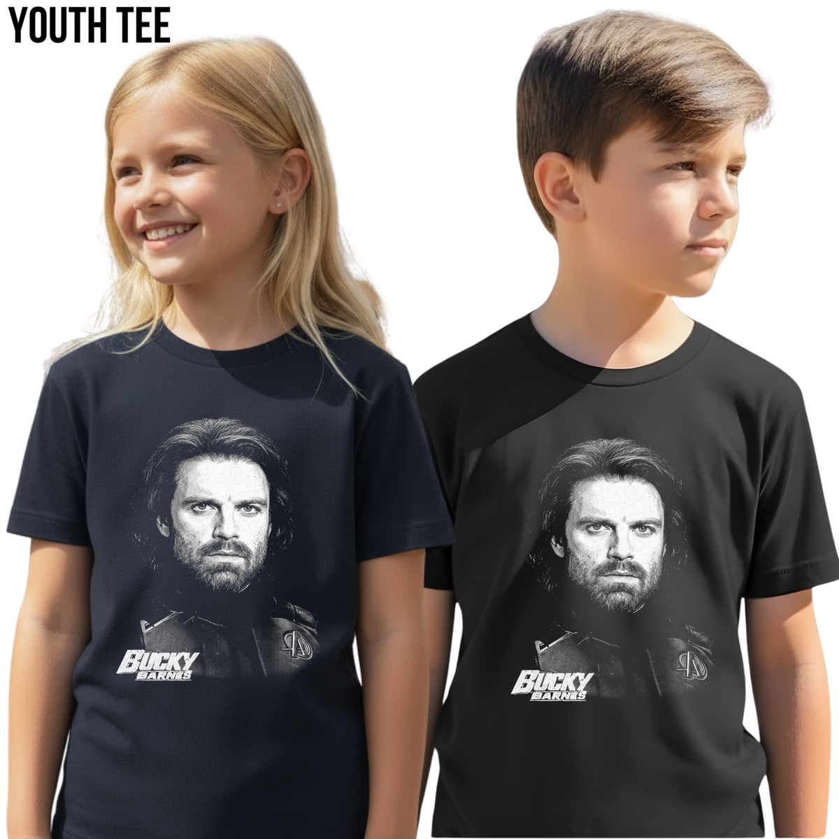 Bucky Barnes Shirt – Winter Soldier Avengers Doomsday Portrait Graphic Shirt, Marvel Bucky Fan Gift, Avengers Doomsday Shirt, Retro Marvel Merch