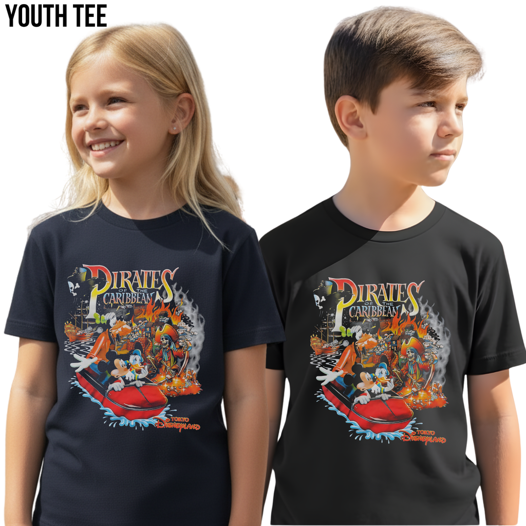 Mickey & Friends Disney Pirates of the Caribbean Ride Shirt - Disney Pirate Shirt