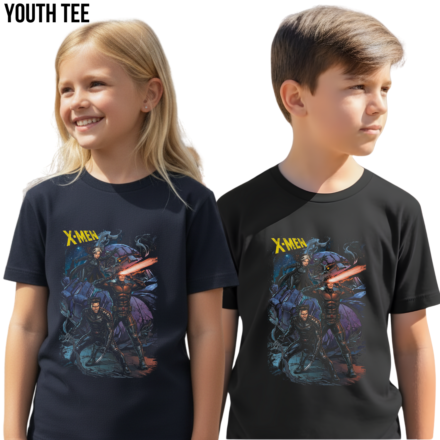 Vintage X-Men Comic Shirt: Wolverine Cyclops Rogue Tee