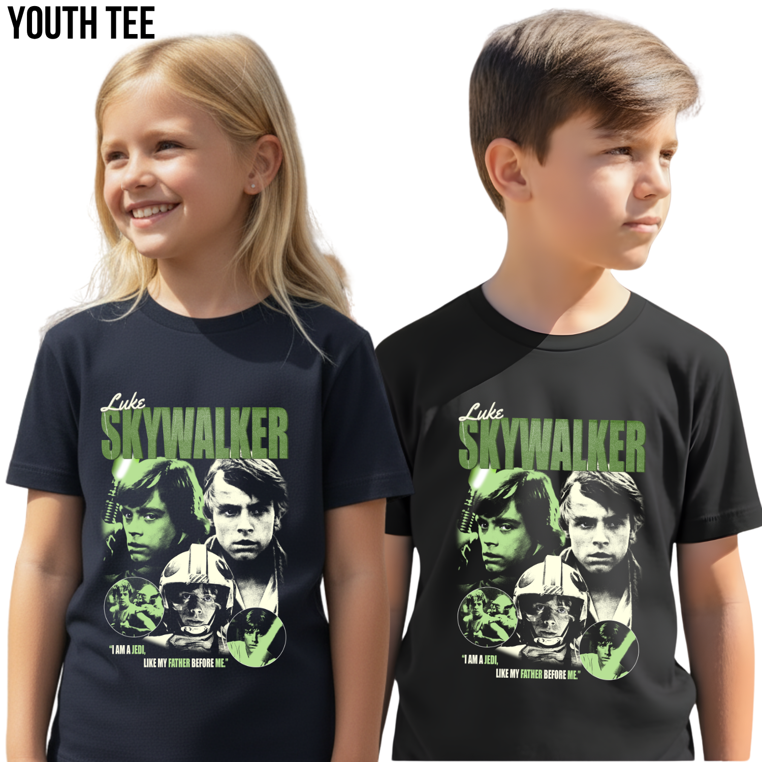 Star Wars Luke Skywalker Shirt – I Am A Jedi Like My Father Before Me Tee