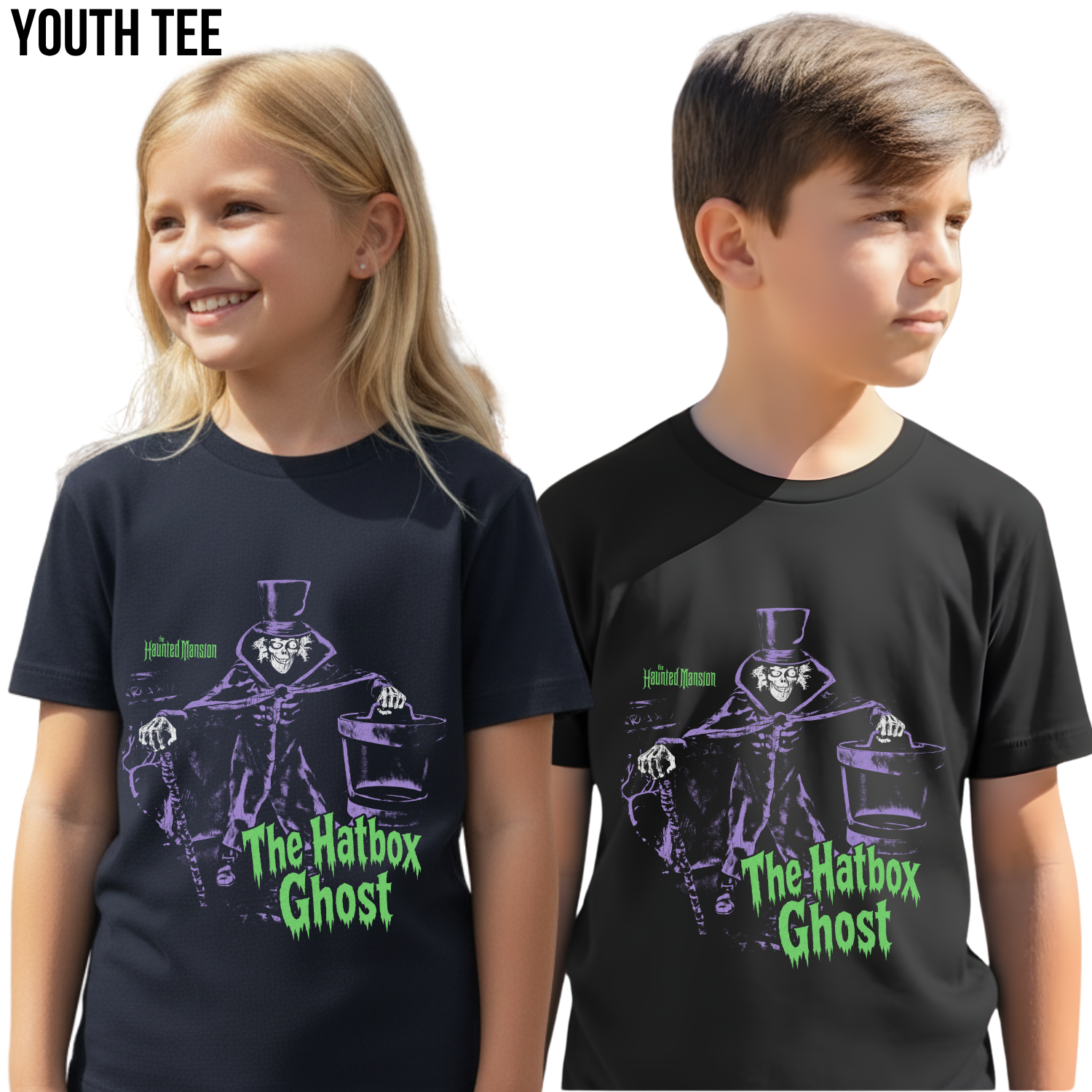 Hatbox Ghost Shirt – Haunted Mansion Hatbox Ghost Tee, Haunted Mansion Graphic Shirt, Disney Halloween Fan Gift, Disney Haunted Mansion Shirt