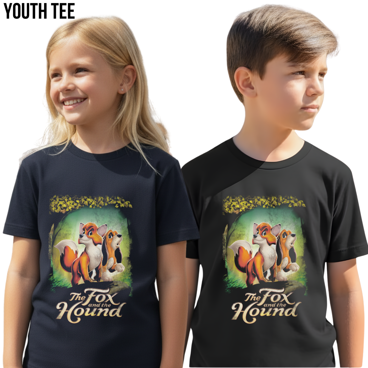 Disney Fox and the Hound Shirt – Tod and Copper Graphic Tee