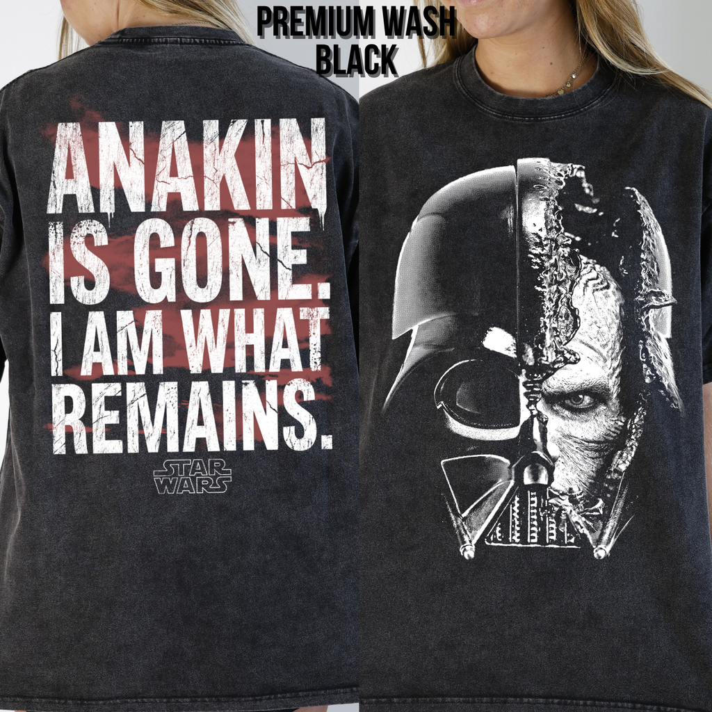 Vintage Darth Vader Shirt - Anakin Is Gone Star Wars Sith Tee