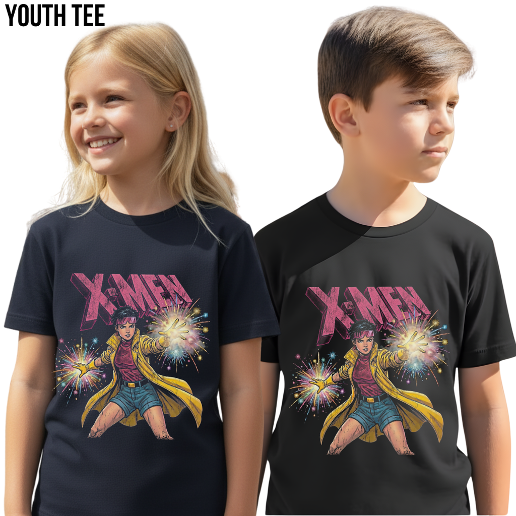 Jubilee X-Men Shirt – X-Men Jubilee Comic Graphic Tee, Jubilee Marvel Fan Gift, X-Men Animated Shirt, Marvel Mutant Graphic Tee