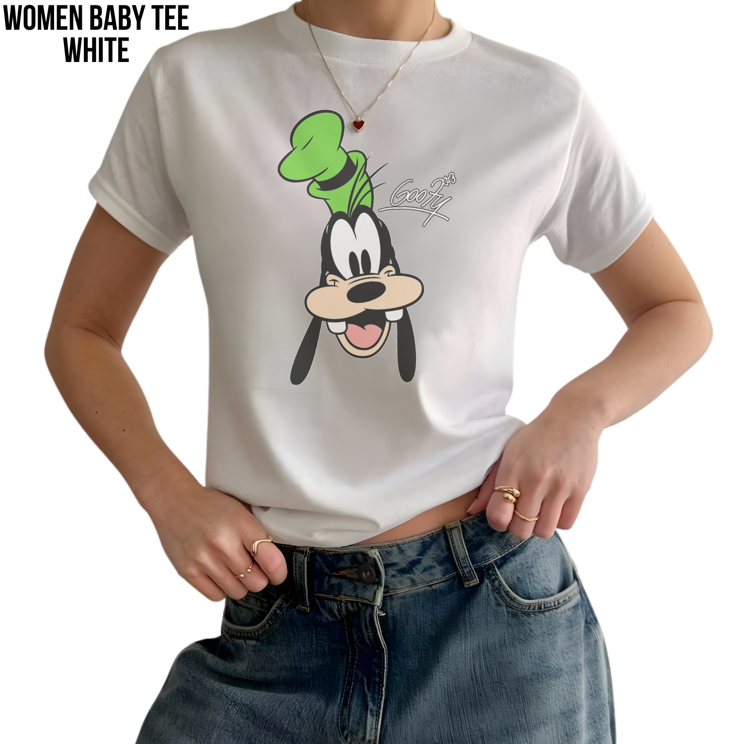 Retro Disney Goofy Shirt - Goofy Signature Tee