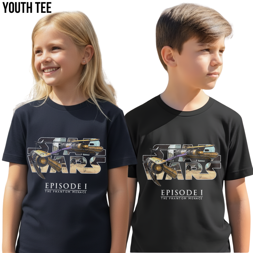 Star Wars Podracer Shirt – The Phantom Menace Tee, Anakin Skywalker Podracer Graphic Tee