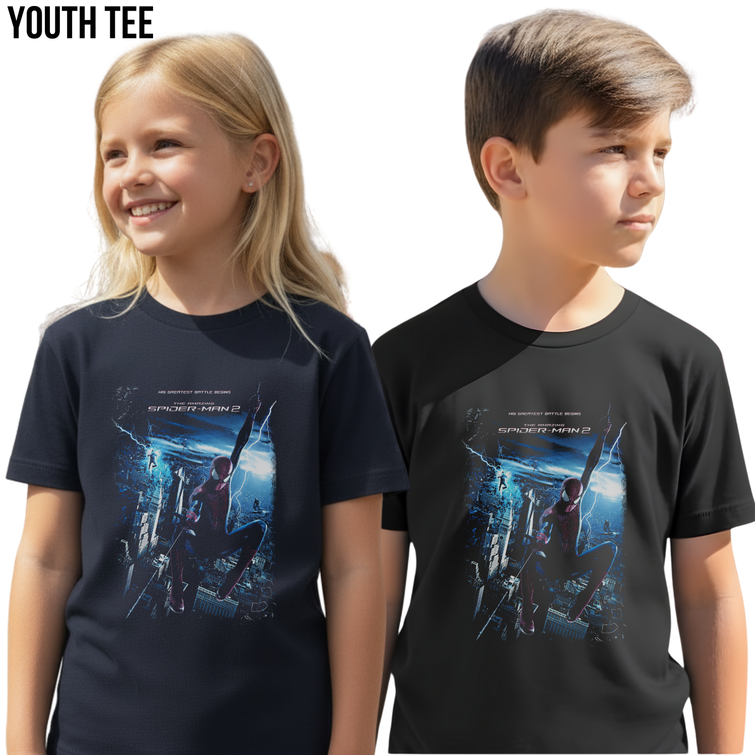 Vintage Amazing Spider-Man 2 Shirt - Andrew Garfield Spider-Man Tee