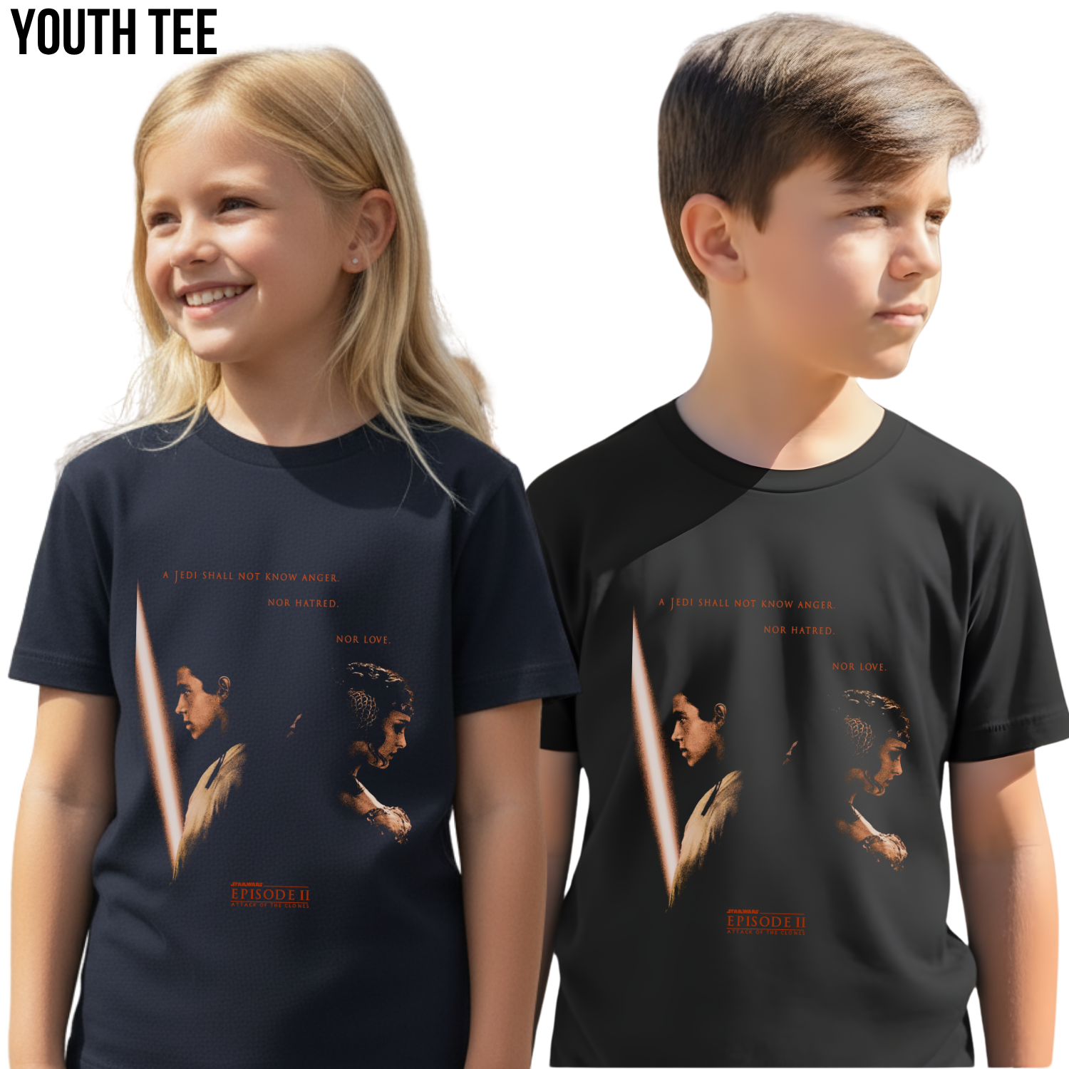 Star Wars Anakin and Padme Shirt – Attack of the Clones Vintage Shirt