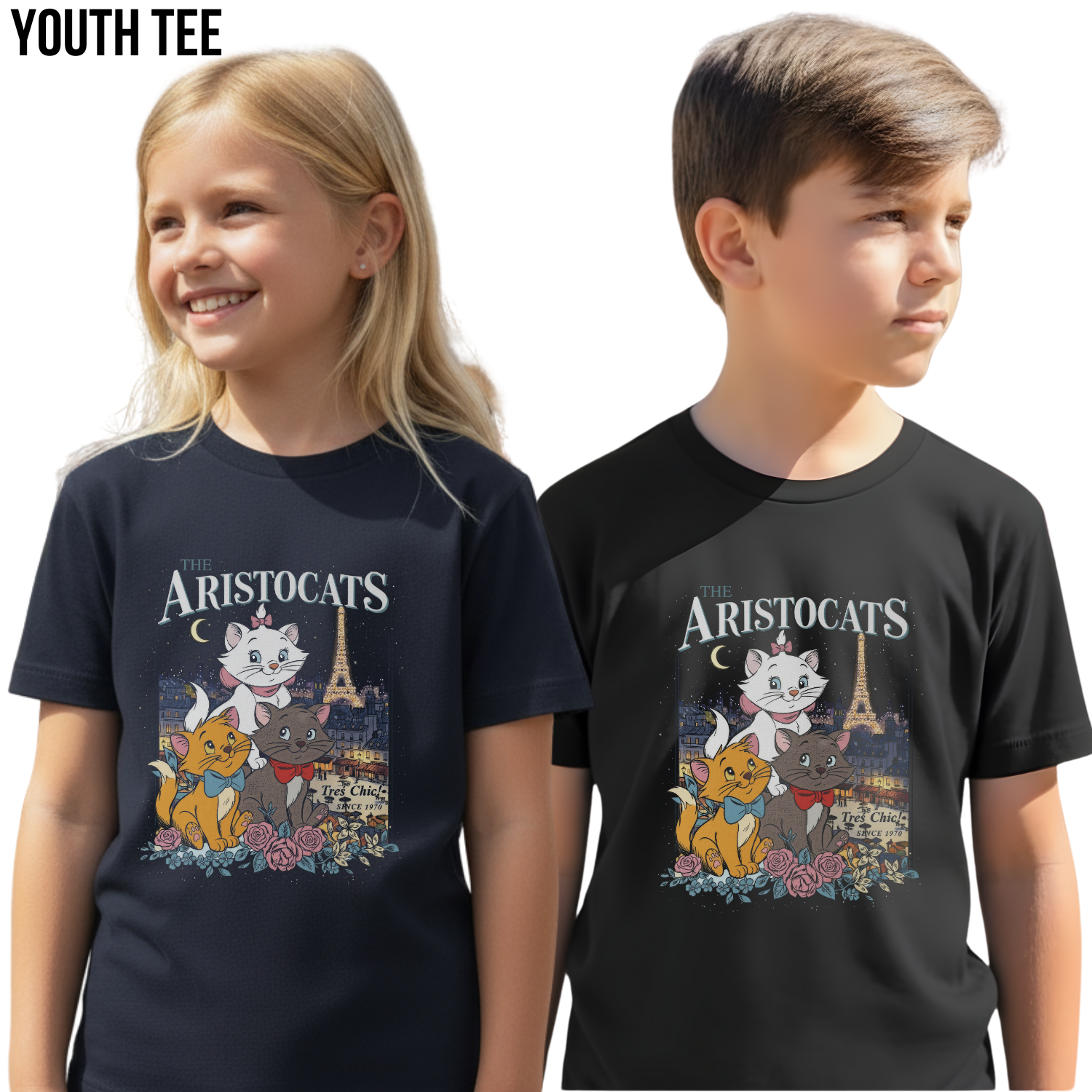 Disney Aristocats Shirt - Marie Toulouse Berlioz Graphic