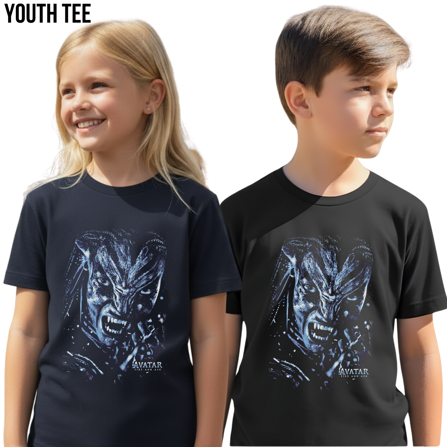 Avatar Neytiri Fire and Ash Shirt — Vintage Na’vi Pandora Graphic