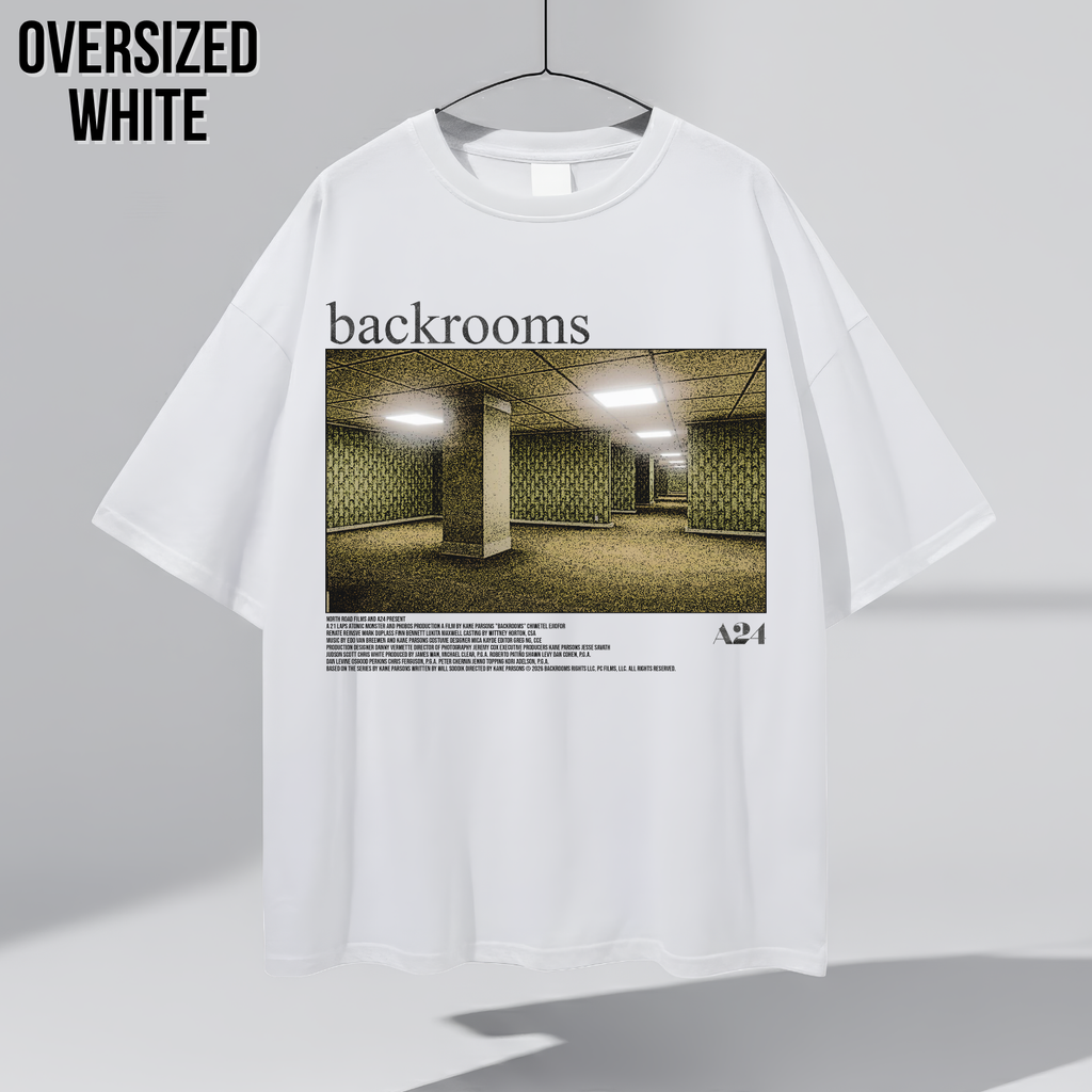 Backrooms A24 Shirt – You've Noclipped Out Of Reality Graphic Tee