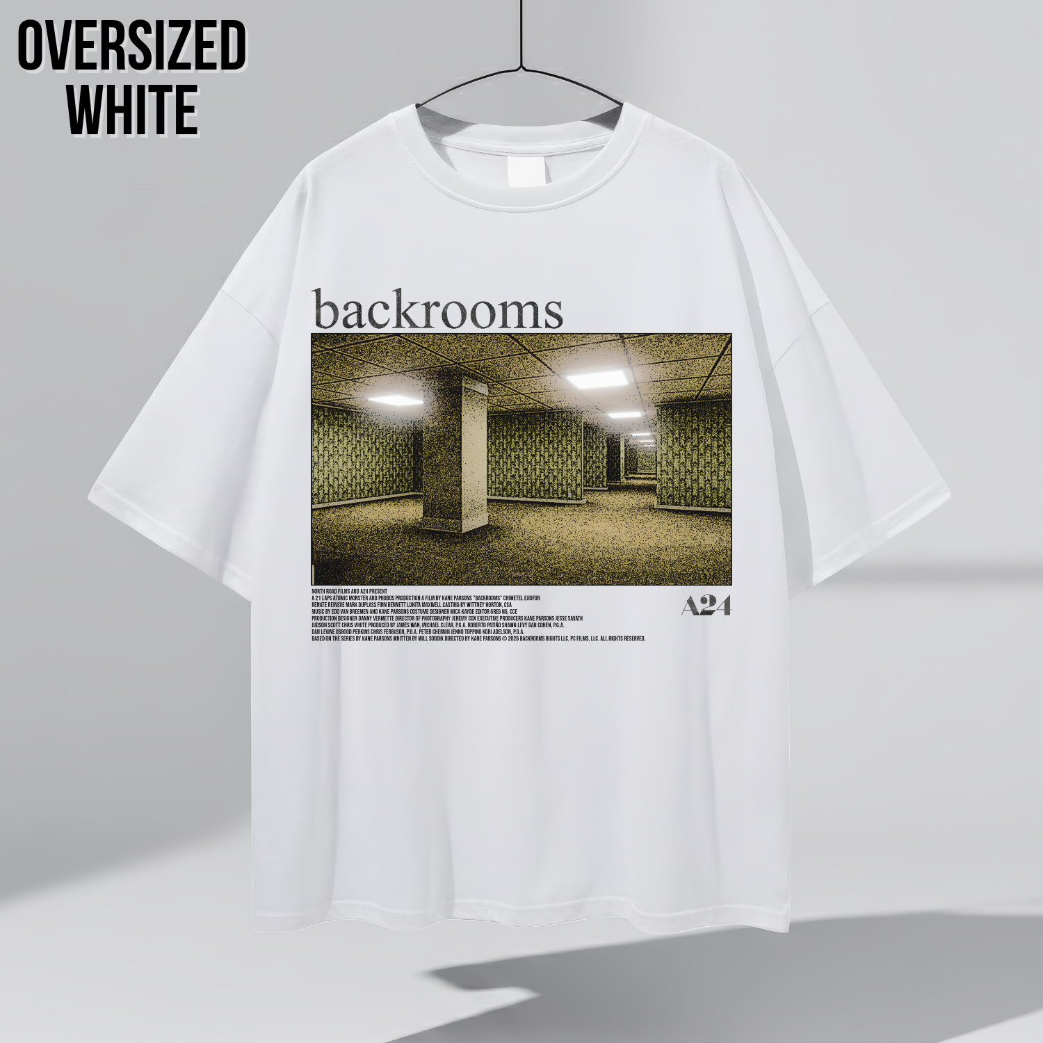 Backrooms A24 Shirt – You've Noclipped Out Of Reality Graphic Tee