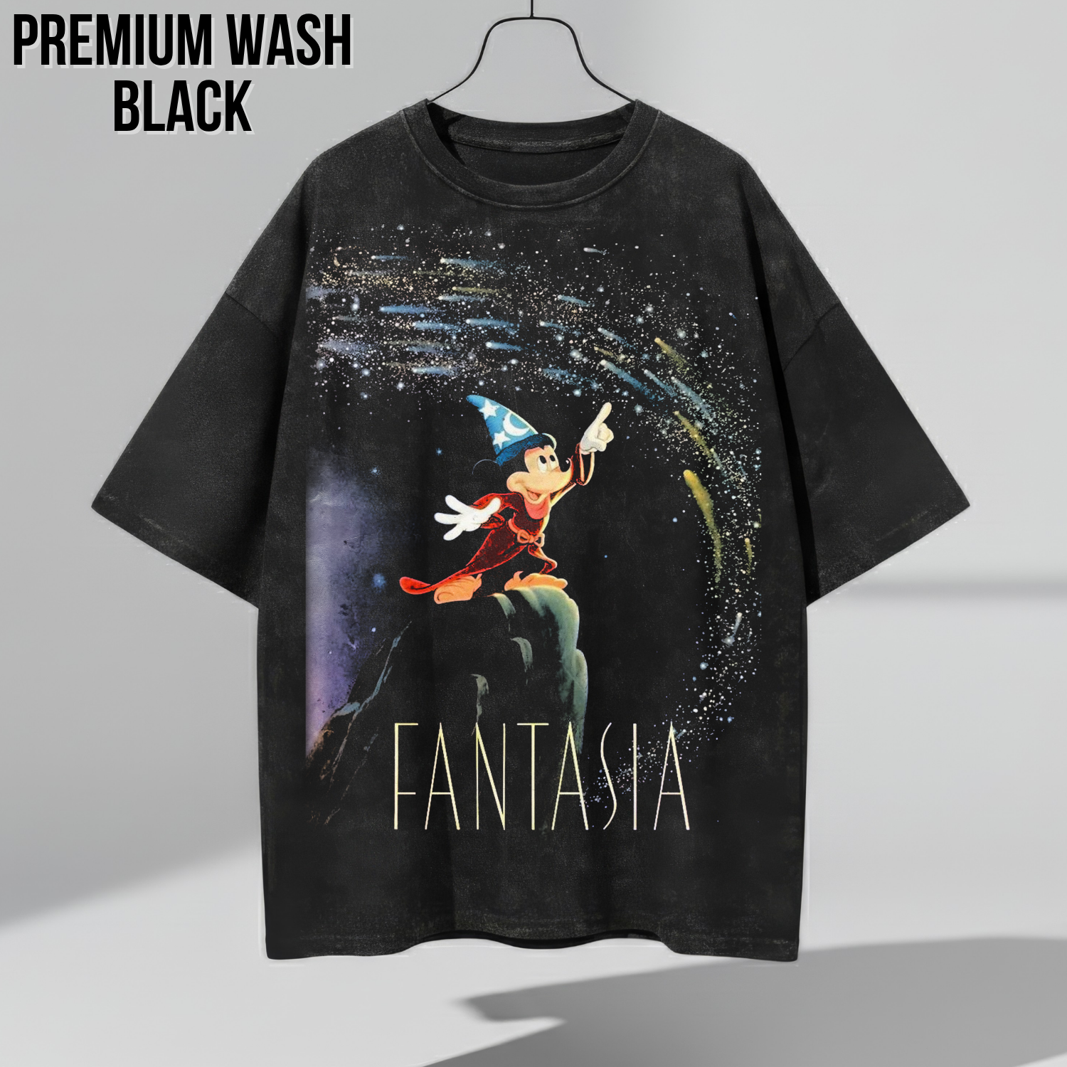 Fantasia Shirt – Sorcerer Mickey Graphic Tee, Disney Fantasia Fan Gift, Classic Disney Movie Shirt, Disneyland Mickey Mouse Tee