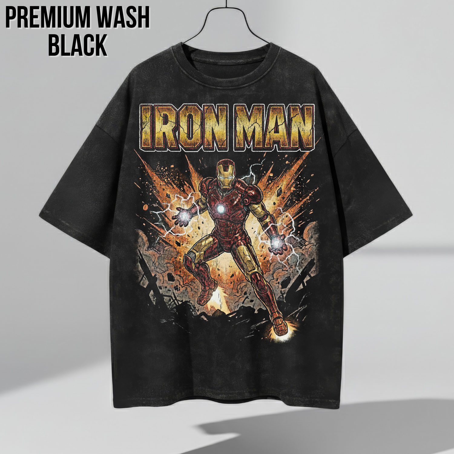 Vintage Iron Man Shirt: Retro Marvel Tony Stark Tee