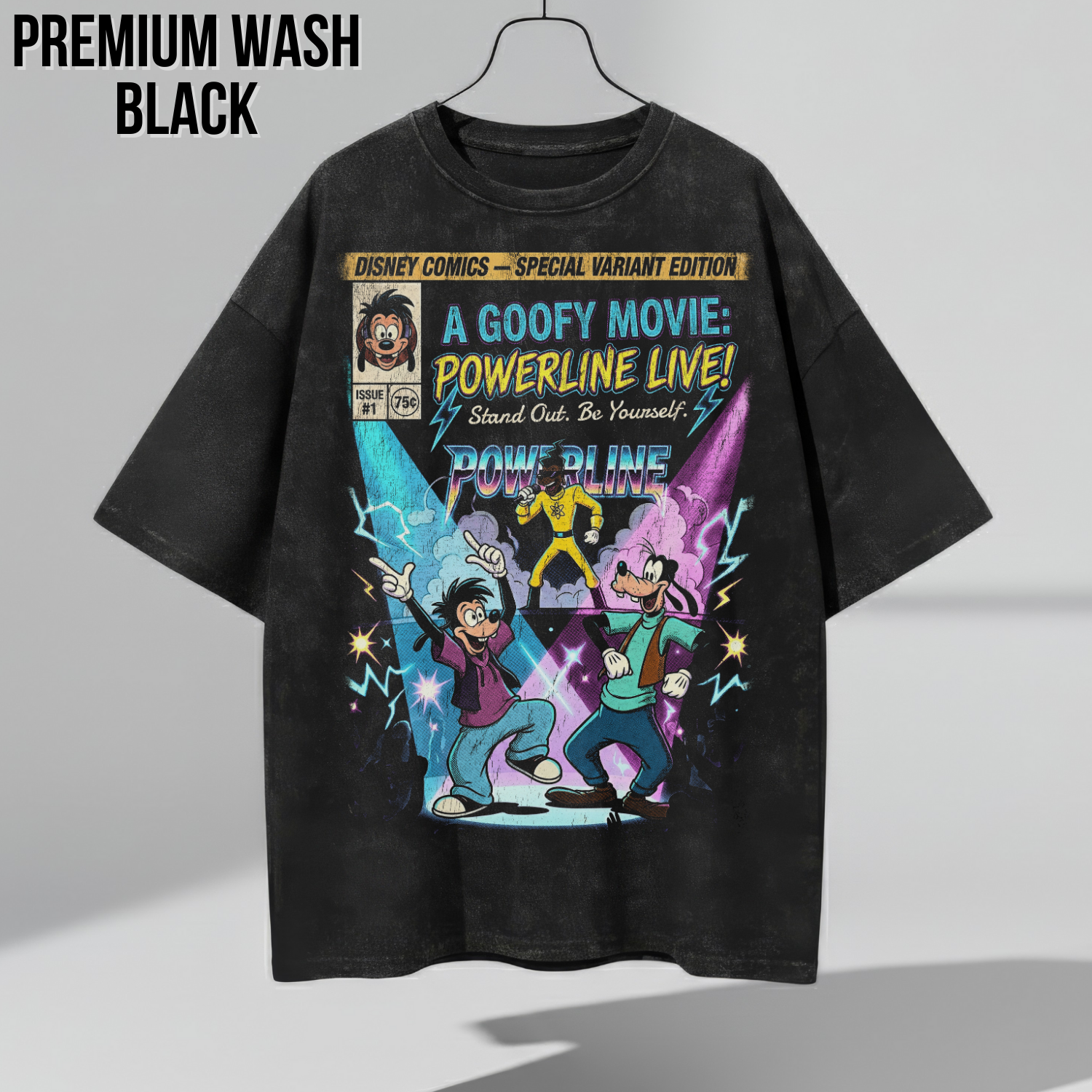 A Goofy Movie Powerline Shirt: Disney Max & Goofy Graphic Tee