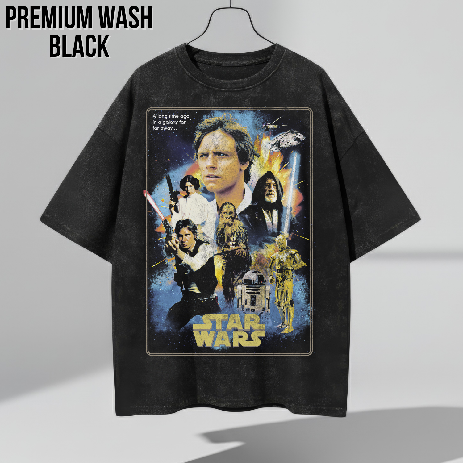 Vintage Star Wars Shirt - A New Hope Movie Poster Tee 1977
