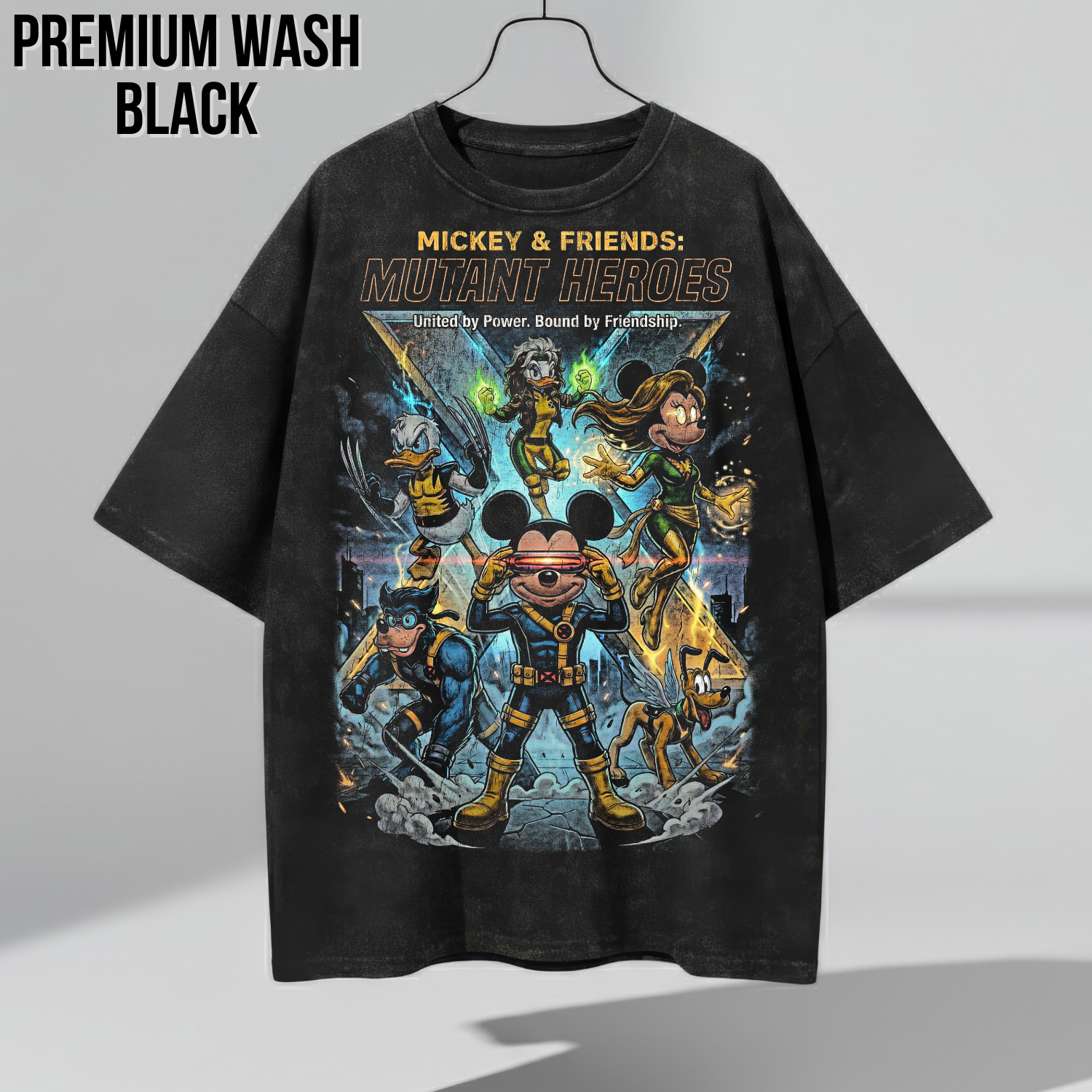 Mickey & Friends X-Men Shirt – Retro Marvel X-Men Disney Tee