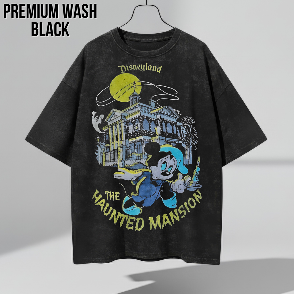 Haunted Mansion Disneyland Shirt - Halloween Mickey Haunted Mansion Tee