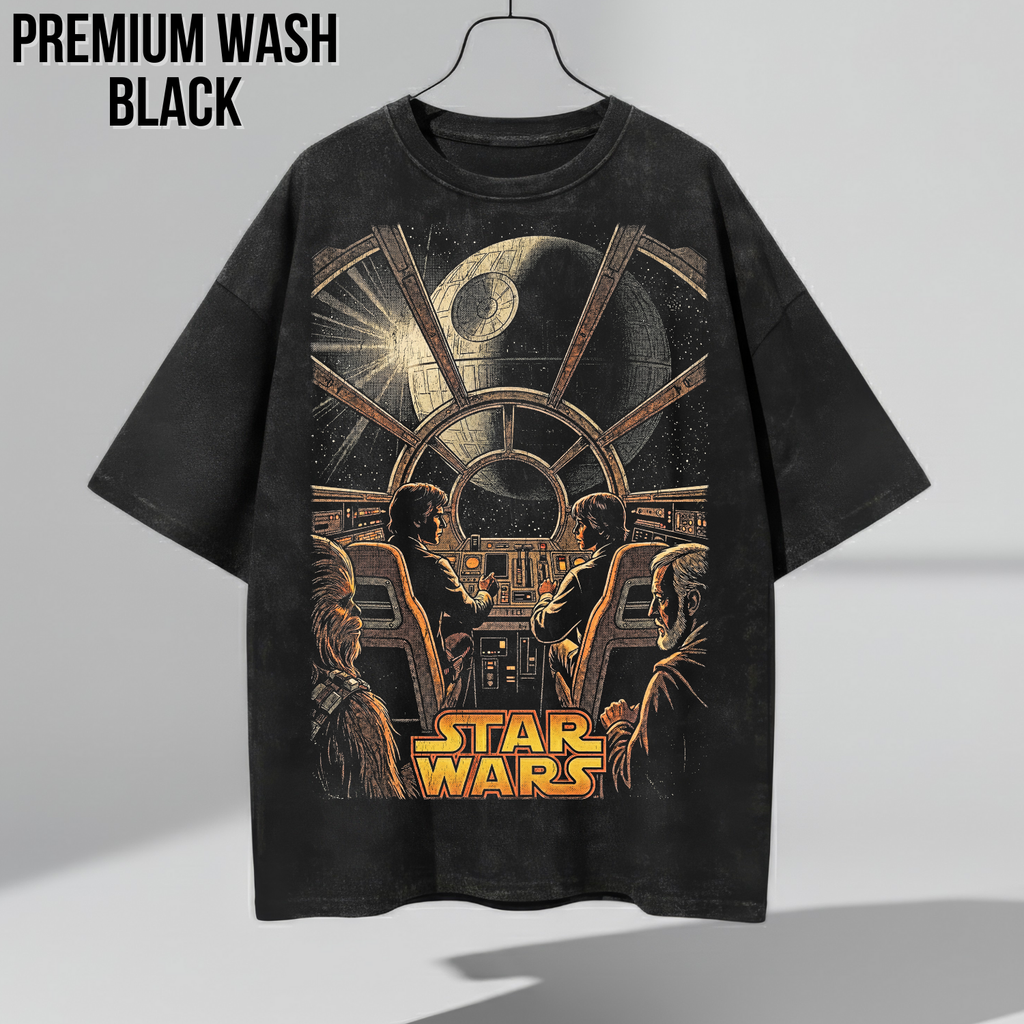 Star Wars Millennium Falcon Shirt: Vintage Comic Style Tee