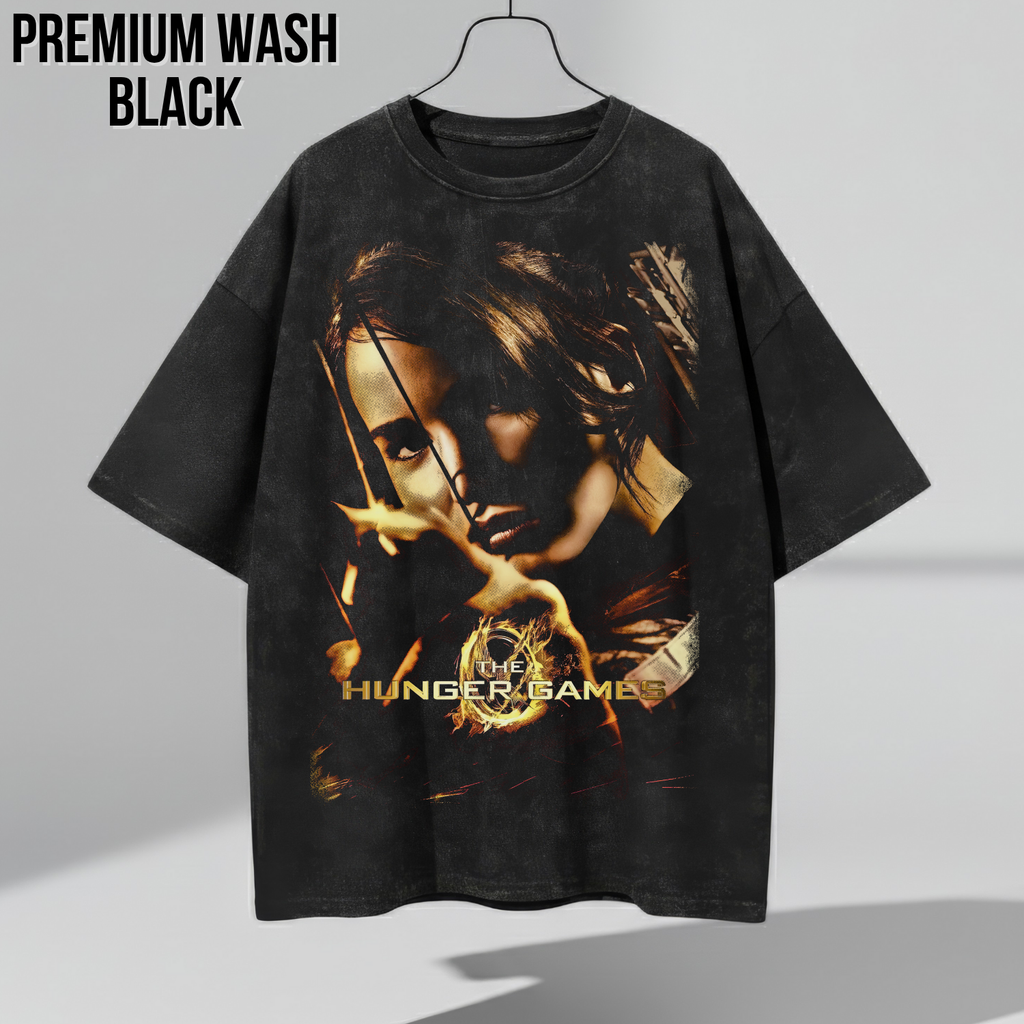 Vintage Katniss Everdeen Shirt | The Hunger Games Mockingjay Graphic Tee