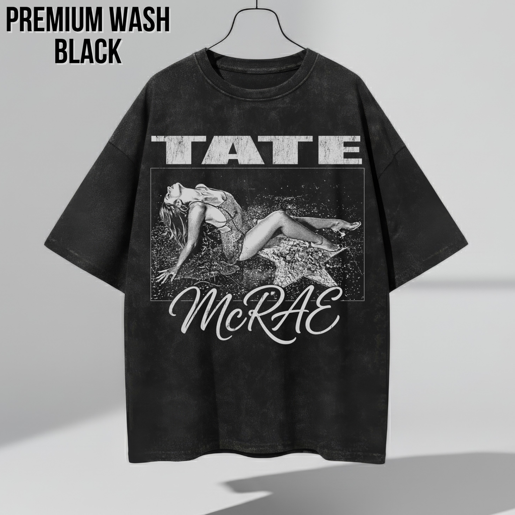 Retro Tate McRae Shirt – Vintage Aesthetic Pop Singer Shirt