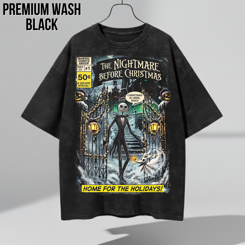 Nightmare Before Christmas Shirt – Jack Skellington Vintage Holiday Tee